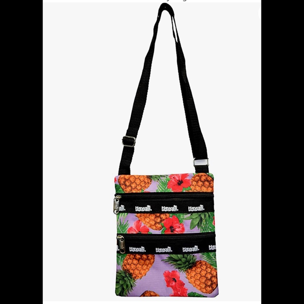 NWT Hawaiian Print 8888 Cross body Bag